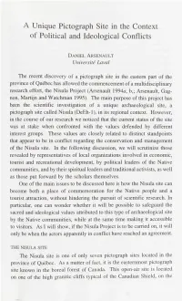A Unique Pictograph Site in the Context of Political and Ideological Conflicts