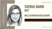 Interview Svenja HAHN Fv