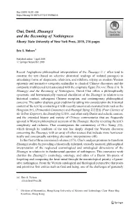 Chai, David, Zhuangzi and the Becoming of Nothingness Albany: State University of New York Press, 2019, 216 Pages