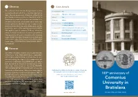 Comenius University in Bratislava)