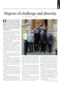 Degrees of Challenge and Diversity BA (Scottish Music — Piping)