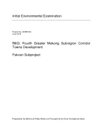 Initial Environmental Examination