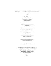 Technologies of Illusion: Enchanting Modernity's Machines by Cheryl