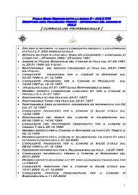 Breve Curriculum