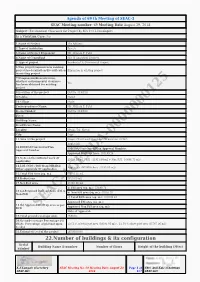 Environmental Clearance Yes Has Been Obtained for Existing Project 8.Location of the Project Gat No