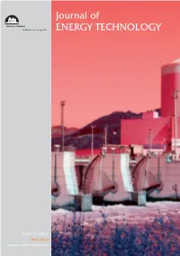 Journal of Energy Technology