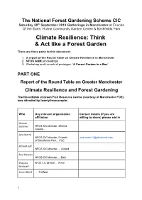 NFGS Roundtable, AGM and Fgib