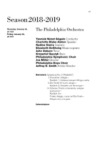 Program Notes | Music of Faith