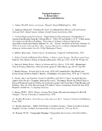 Hualapai Boundaries E. Richard Hart Bibliography and Exhibit List 1