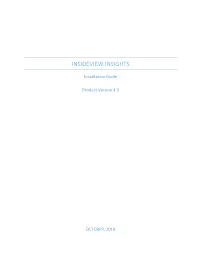 Insideview Insights