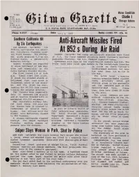 T Ti~Strag at B52 S During Air Raid