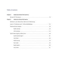Table of Contents