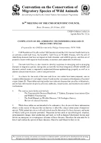 Convention on the Conservation of Migratory Species of Wild Animals