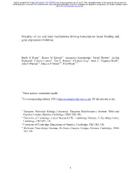 Interplay of Cis and Trans Mechanisms Driving Transcription Factor Binding and Gene Expression Evolution