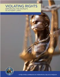 USCIRF Report on Blasphemy Laws