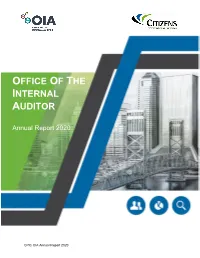 2020 OIA Annual Report