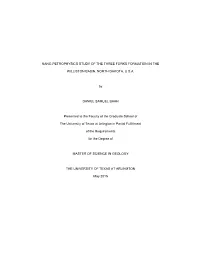 Nano-Petrophysics Study of the Three Forks Formation in The