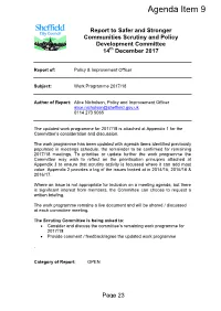 Agenda Item 9 Appendix 1