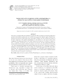 Antimicrobial Activity of Apitoxin, Melittin and Phospholipase A2 of Honey Bee (Apis Mellifera) Venom Against Oral Pathogens