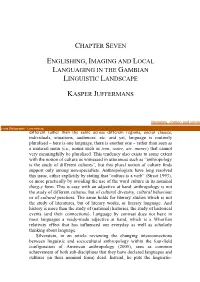 Chapter Seven Englishing, Imaging and Local
