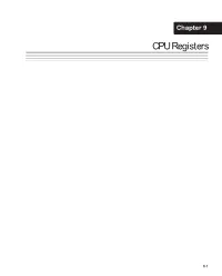 CPU Registers