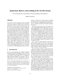 Replication, History, and Grafting in the Ori File System