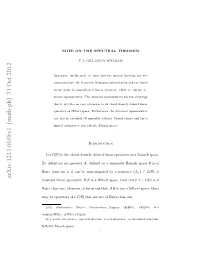 Arxiv:1211.0058V1 [Math-Ph] 31 Oct 2012 Ydﬁiina Operator an Deﬁnition by Nay4h6,(70)(35Q80)
