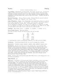 Teallite Pbsns2 C 2001-2005 Mineral Data Publishing, Version 1