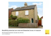 Beautifully Presented and Extended Edwardian House of Character