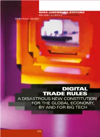 Digital Trade Rules