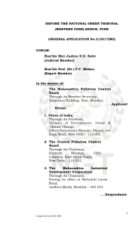 Dombivli CETP NGT Judgement.Pdf