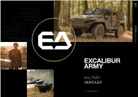 Excalibur Army Product Catalog