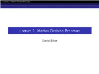 Markov Decision Processes