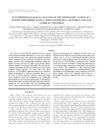 Spider Neurotoxin (Delta)-ACTX-Hv1a Modulates Insect Na+ Channels