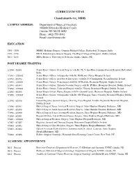 Curriculum Vitae