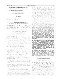 LEGISLATIVE ASSEMBLY of ALBERTA [The House Met at 2:30