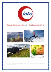 Our Program: Includes: Placement in a Family, School Placement and a Local Coordinator
