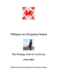 Whispers of a Forgotten Nation