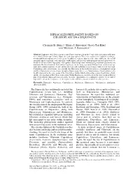 Dipsacales Phylogeny Based on Chloroplast Dna Sequences