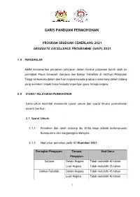 Garis Panduan Permohonan