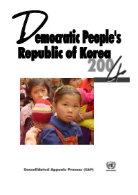 UN Consolidated Relief Appeal 2004