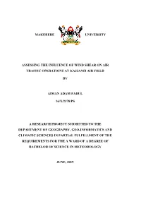 Makerere University Assessing the Influence Of