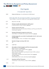 The EU Arctic Footprint and Policy Assessment
