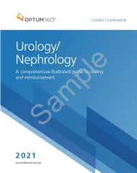 Urology/ Nephrology a Comprehensive Illustrated Guide to Coding and Reimbursement