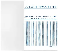 Alumni Newsletter