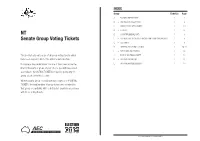 NT Senate Group Voting Tickets