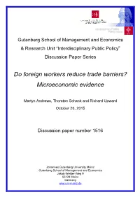 Title of the Working Paper