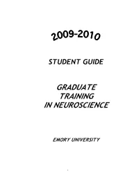 2009-2010 NS Student Guide