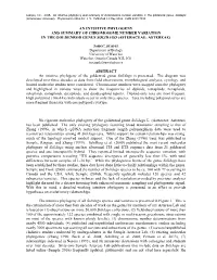 An Intuitive Phylogeny and Summary of Chromosome Number Variation in the Goldenrod Genus Solidago (Asteraceae: Astereae) Abstr