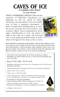 Extract from Caves of Ice, by Sandy Mitchell